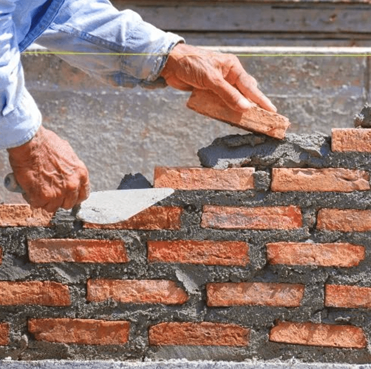 Professional masonry installation